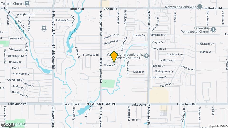 9731 Checota Dr Map and Location Details