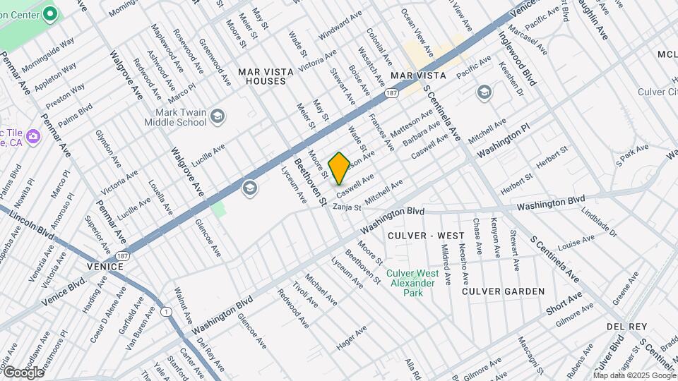 12773 Caswell Ave Map and Location Details