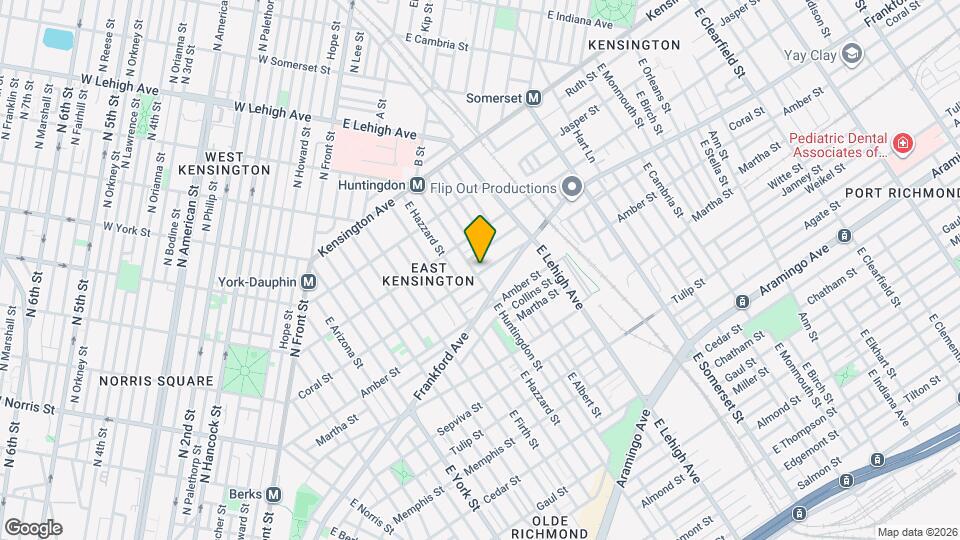 2029 E Huntingdon St Map and Location Details