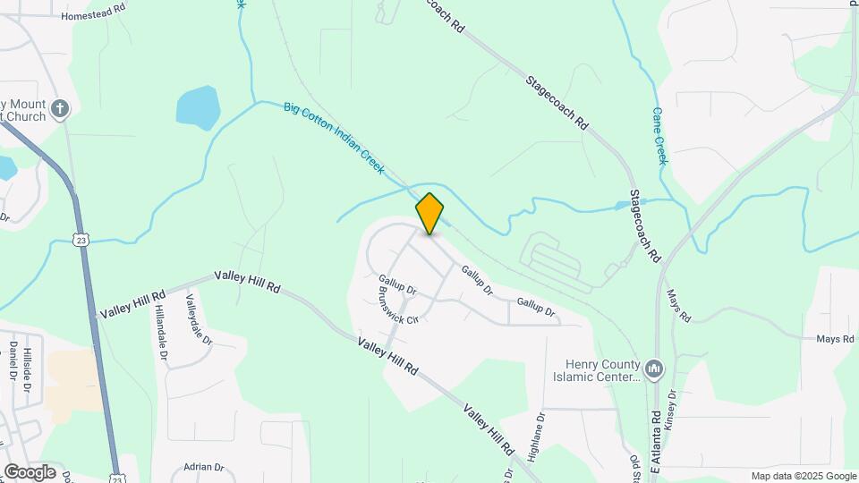 1645 Gallup Dr Map and Location Details