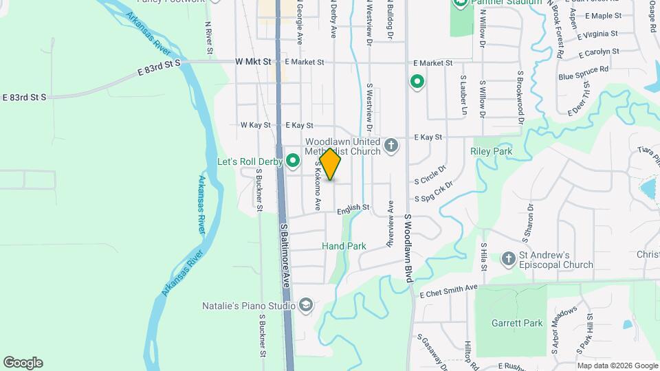 519 S Derby Ave Map and Location Details