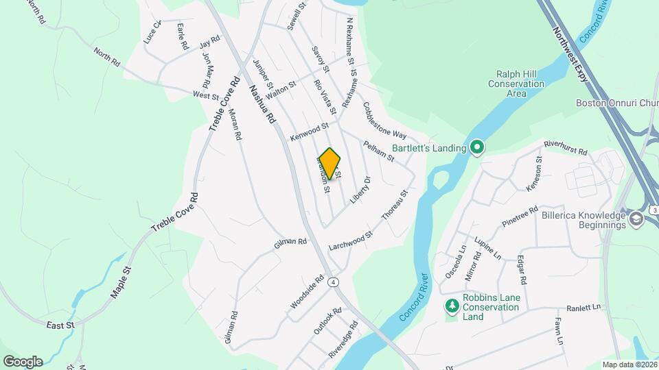 58 Brandon St Map and Location Details