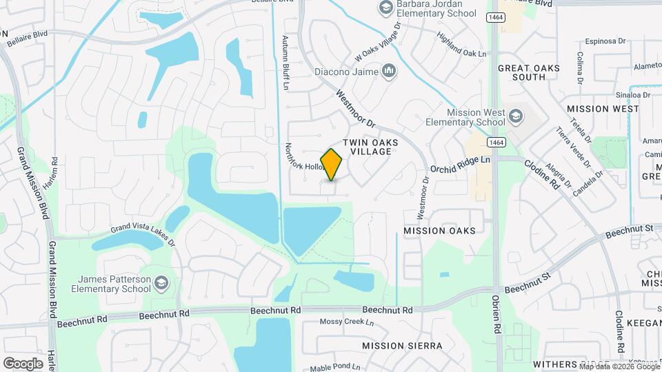 7930 Northfork Hollow Ln Map and Location Details