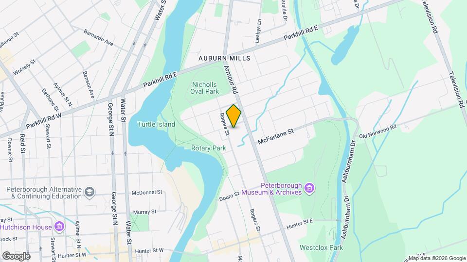 167 Hazlitt St Map and Location Details