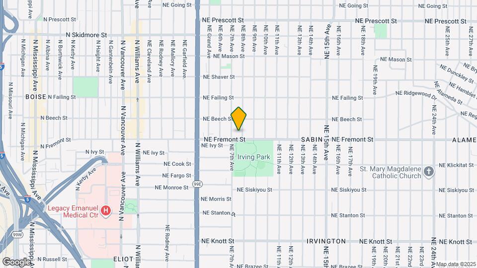 3521 NE 8th Ave Map and Location Details