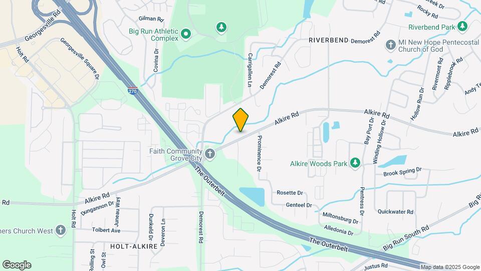 4118 Alkire Rd Map and Location Details