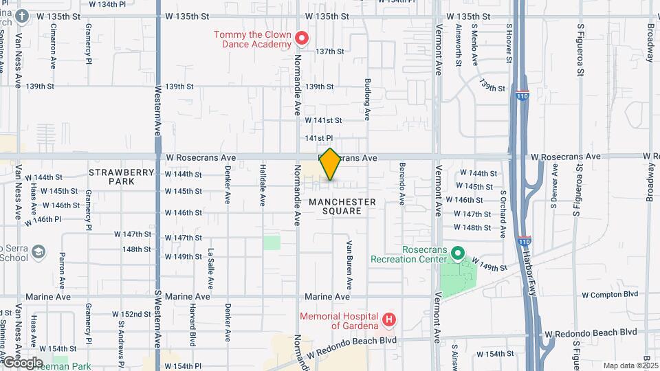 14418 Plum Ln Mapa y Detalles de la Ubicación
