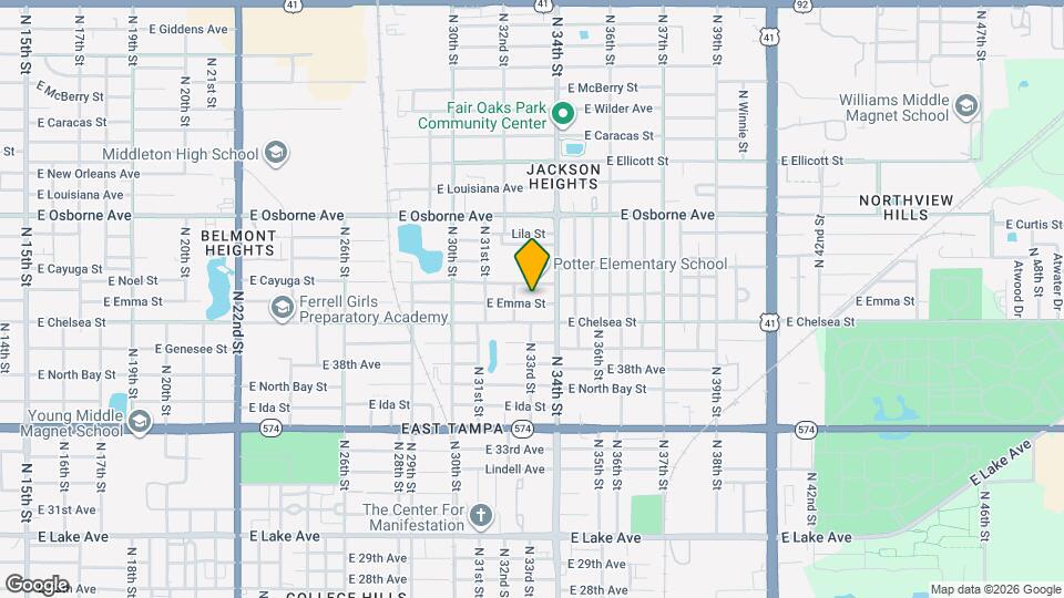 3212 E Emma St Map and Location Details