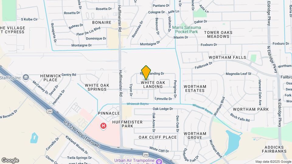 13514 Ryanwood Dr Map and Location Details