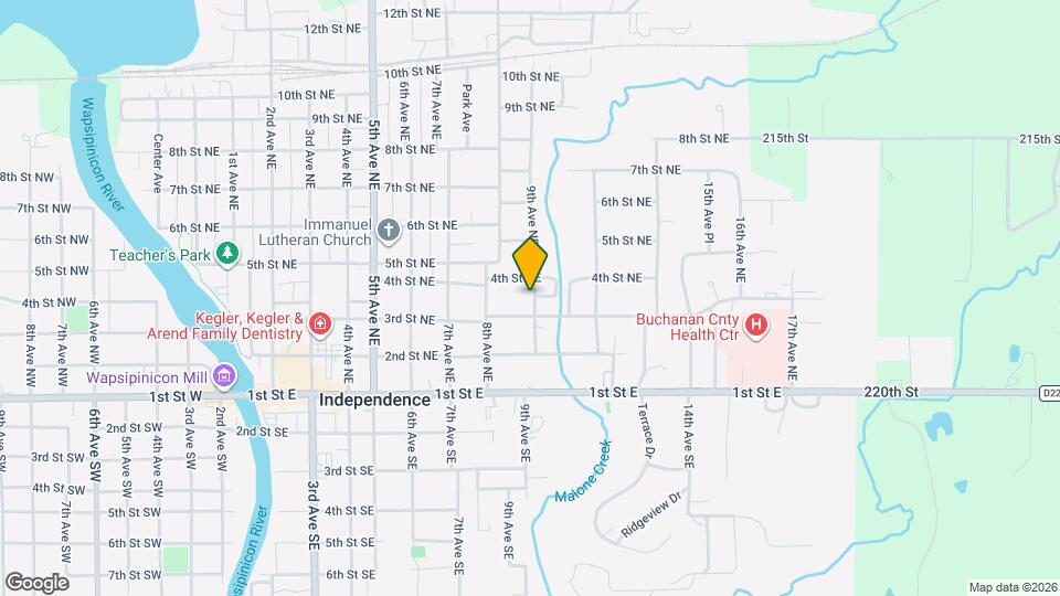 309 9th Ave NE Map and Location Details