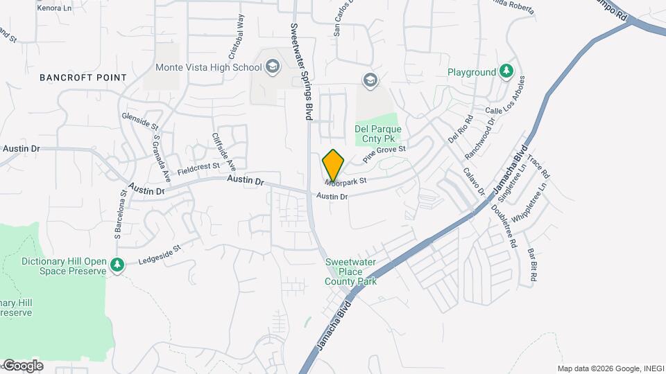10295 Moorpark St Map and Location Details