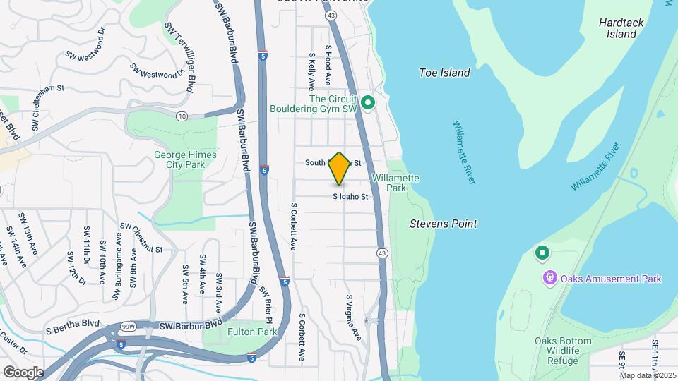6533 S Virginia Ave, Unit F Map and Location Details