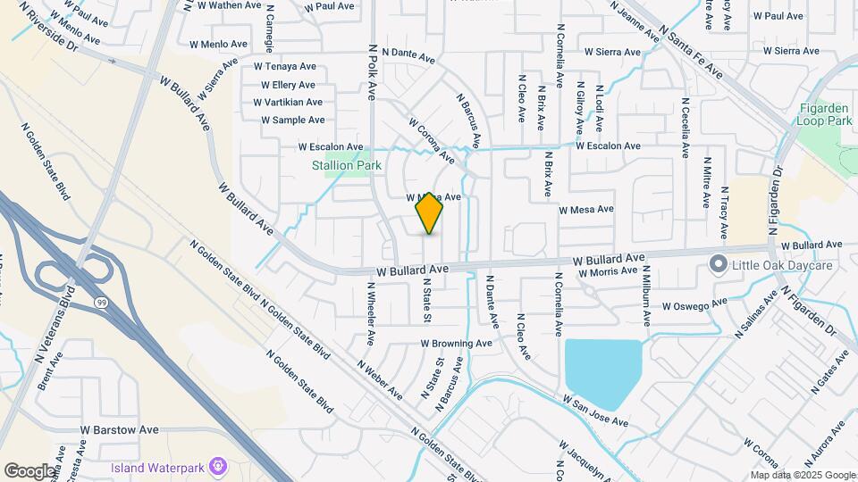6094 N Delbert Ave Map and Location Details