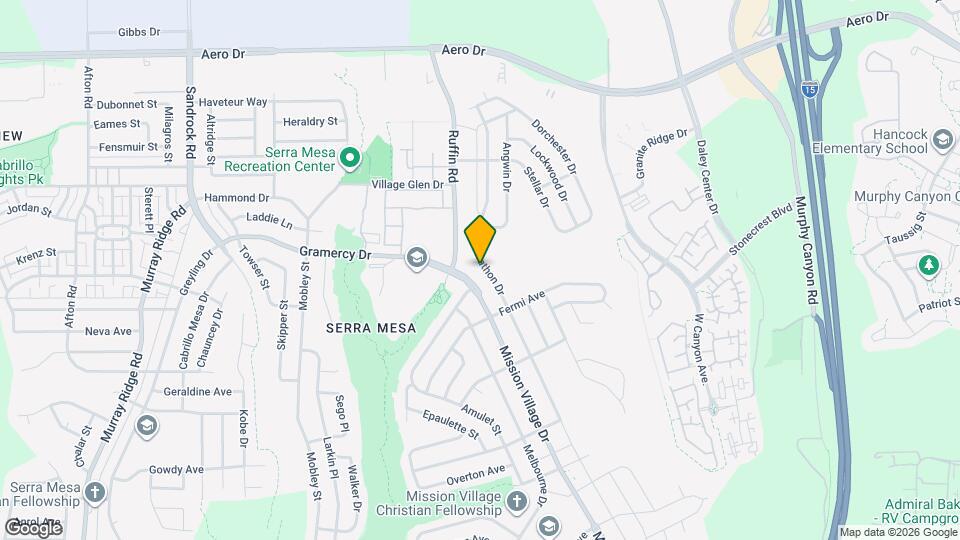 3244 Marathon Drive Map and Location Details