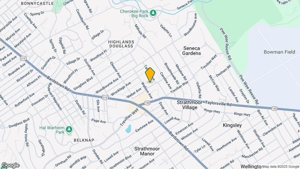 2309 Wetstein Ave Map and Location Details