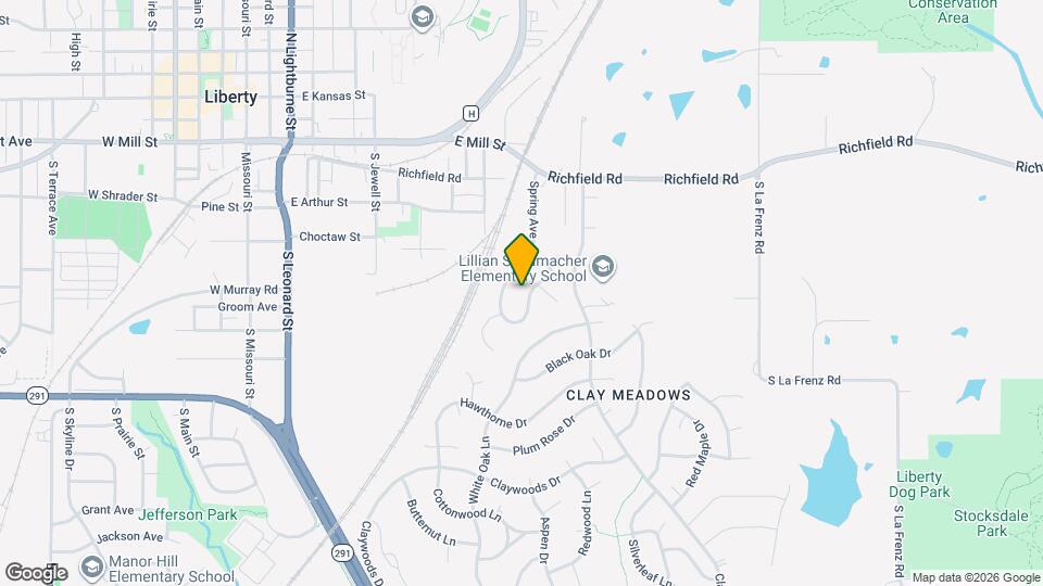 515 Spring Ave Map and Location Details