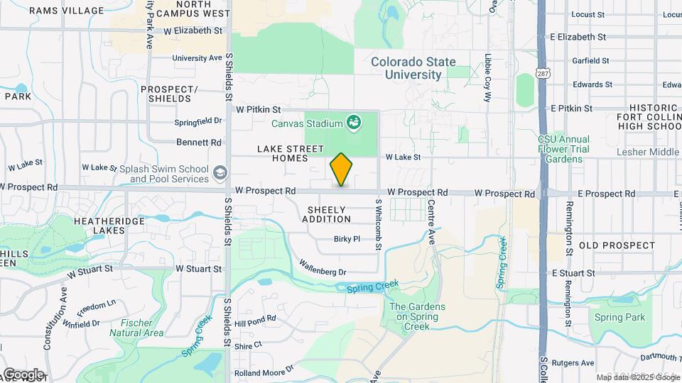 726 W Prospect Rd Map and Location Details