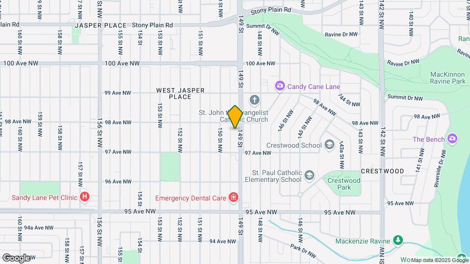 9740 149th St NW Map and Location Details