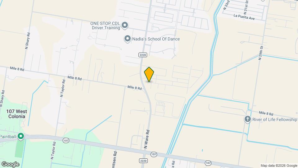 12509 N 40th St Map and Location Details