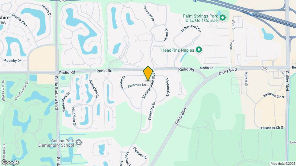 8263 Potomac Ln Mapa y Detalles de la Ubicación