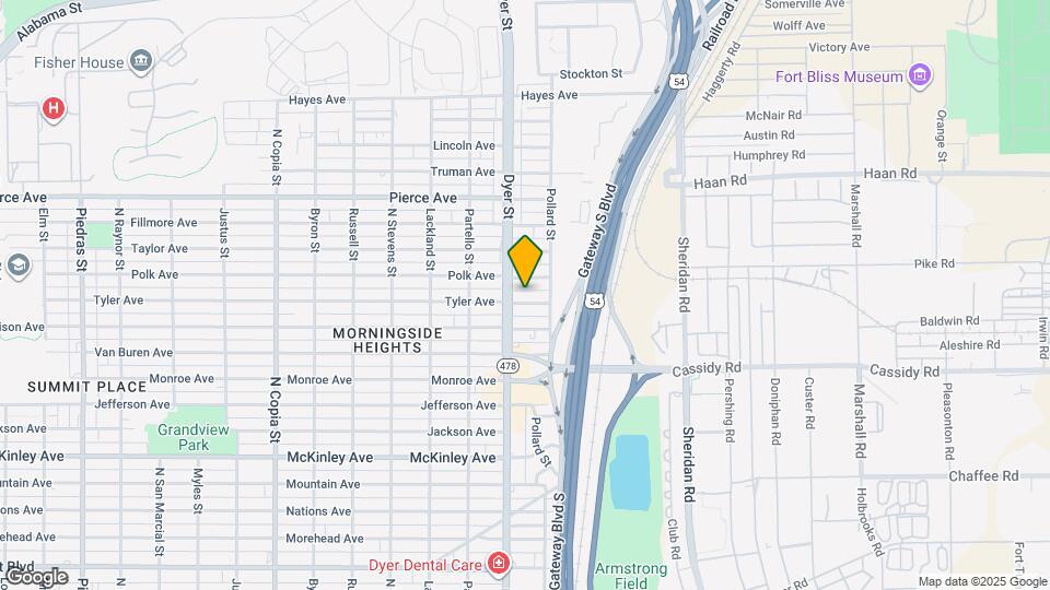 4007 Tyler Ave Map and Location Details