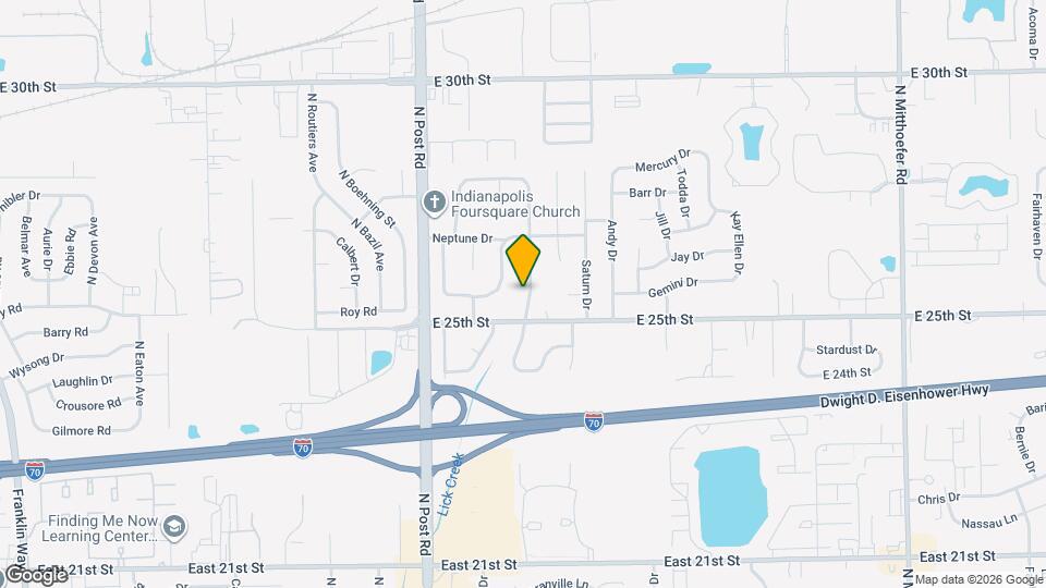 2522 Constellation Dr Map and Location Details