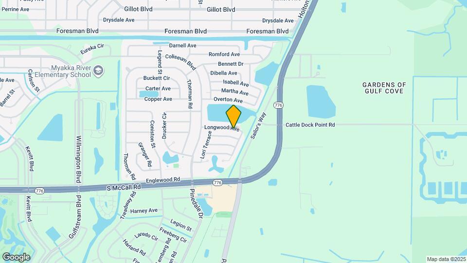 13543 Longwood Ave Map and Location Details