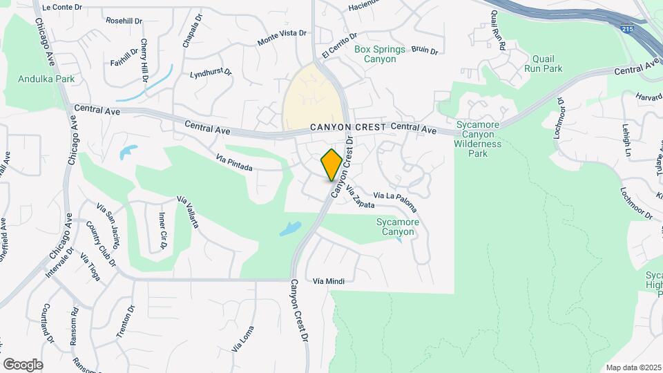 Canyon Oak Apartments Map and Location Details