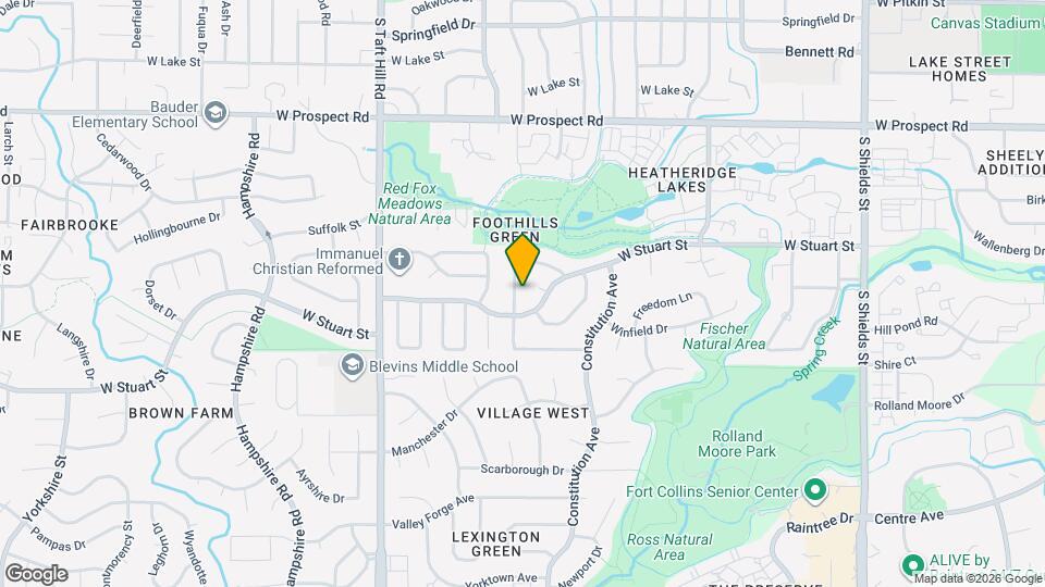 1918 Ridgewood Rd Map and Location Details