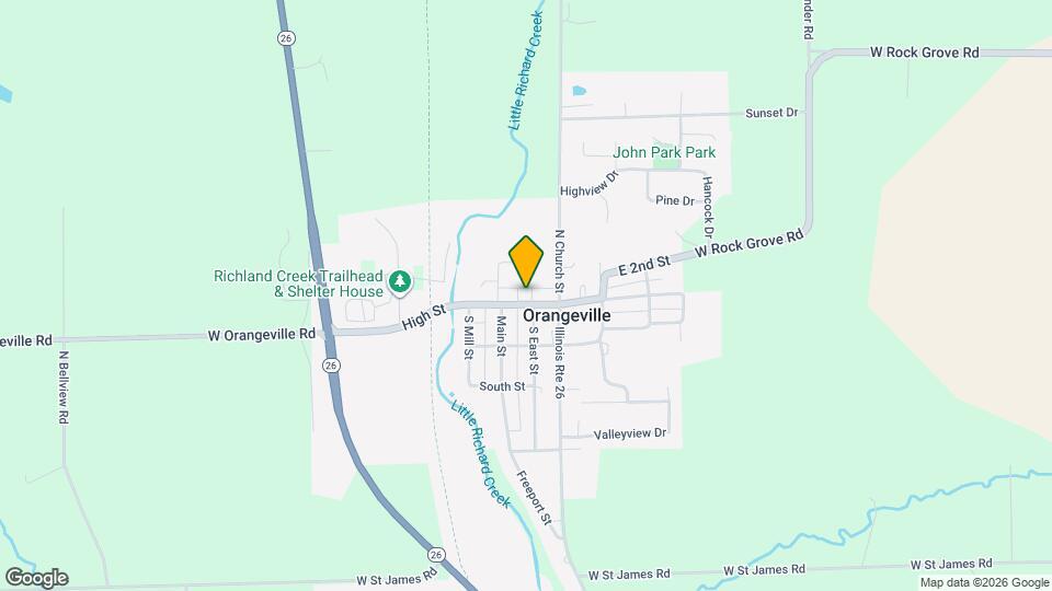 202 W High St Map and Location Details