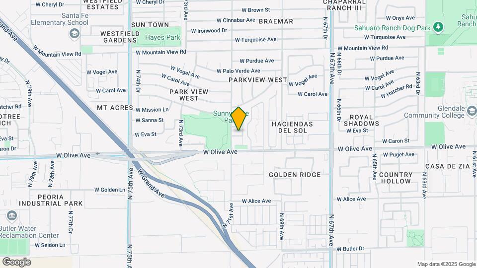 7062 W Eva St Map and Location Details