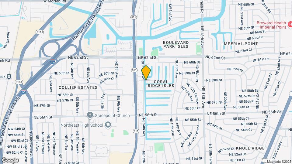 Coral Ridge Isles Apartments Mapa y Detalles de la Ubicación