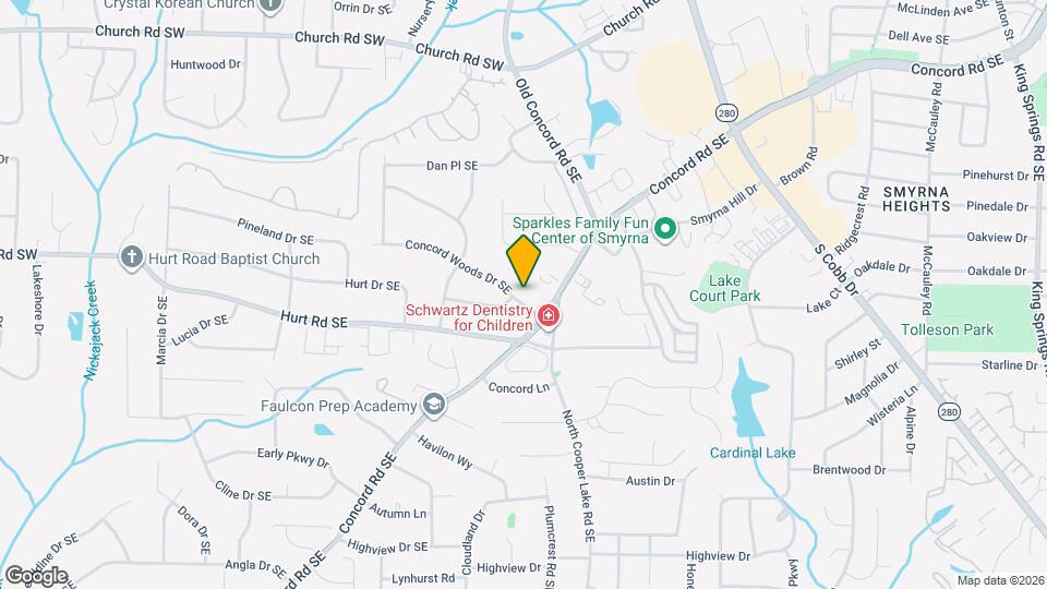 503 Concord Woods Dr SE Map and Location Details