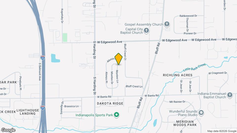 6219 Monteo Ln Map and Location Details