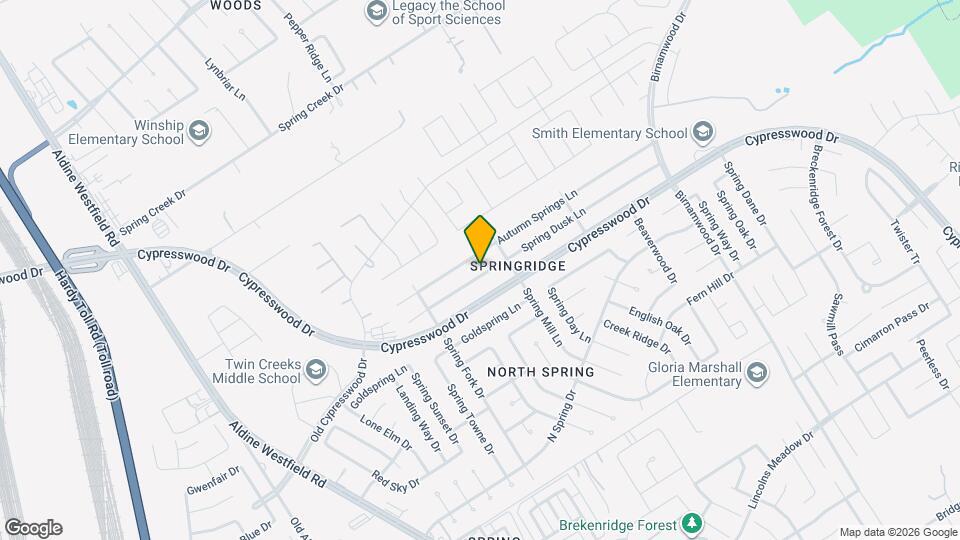 2423 Spring Dusk Ln Map and Location Details