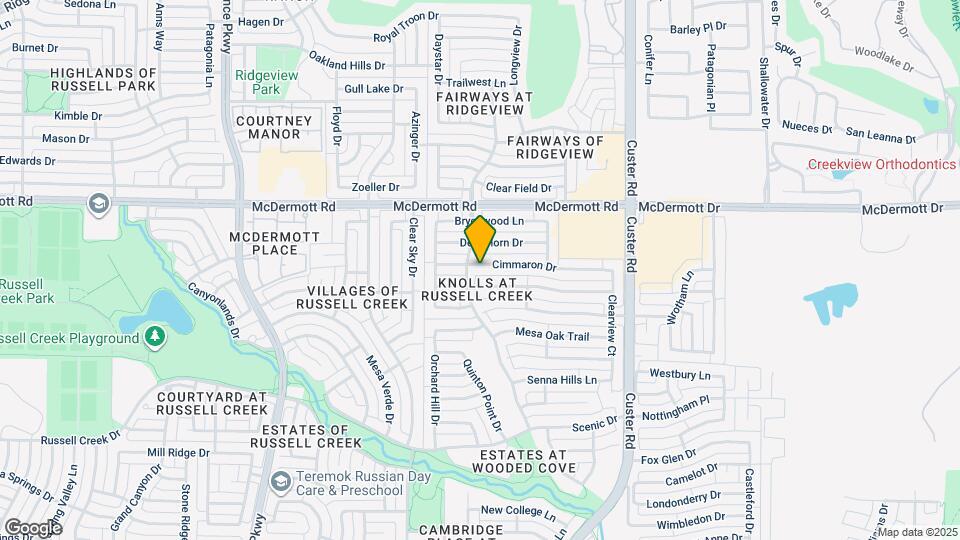 2460 Cimmaron Dr Map and Location Details