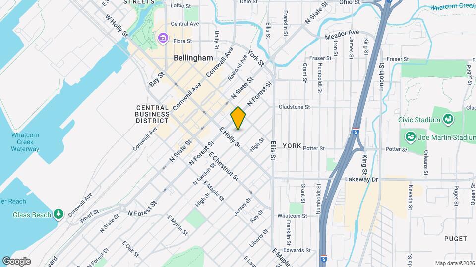 1311 N Garden St Mapa y Detalles de la Ubicación