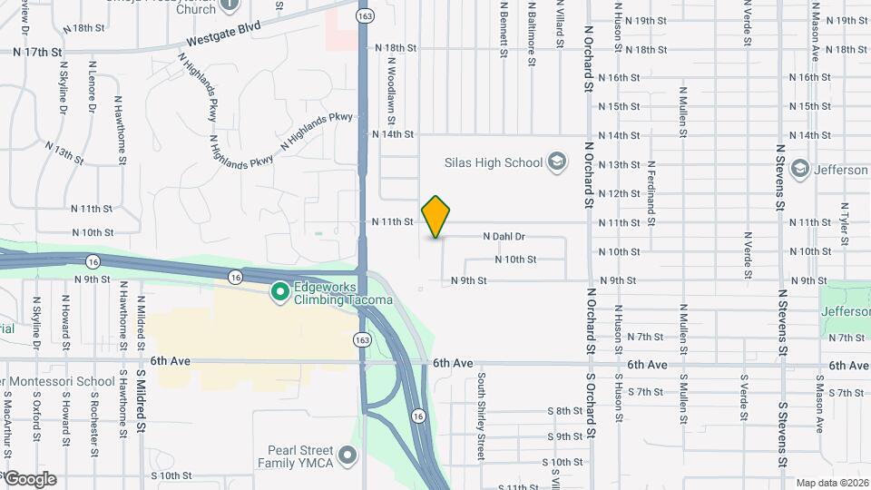 932 N Winnifred St Map and Location Details