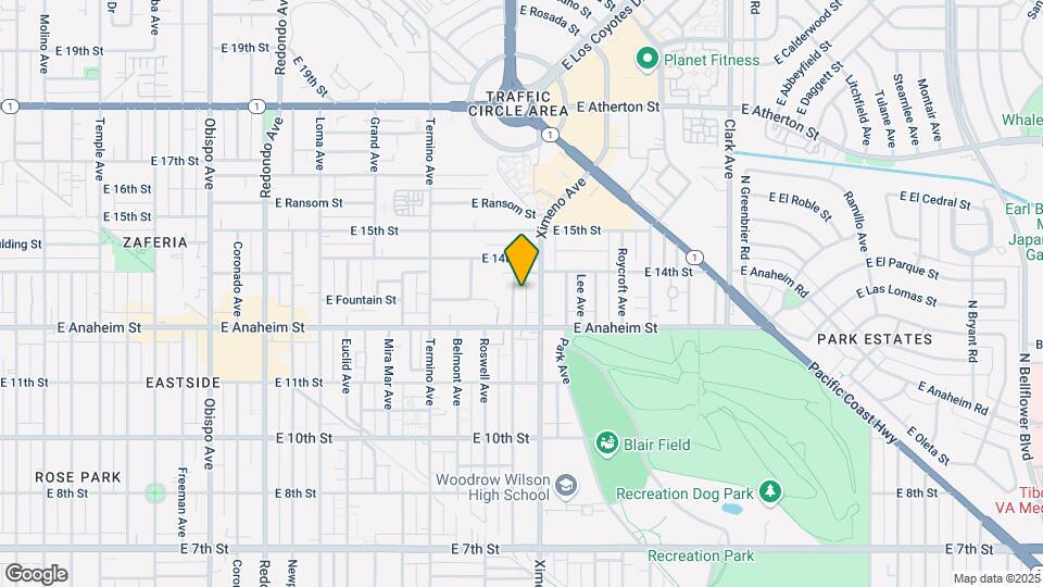 1340 Bennett Ave Map and Location Details