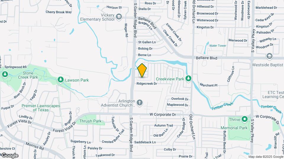 1446 Creekview Dr Map and Location Details