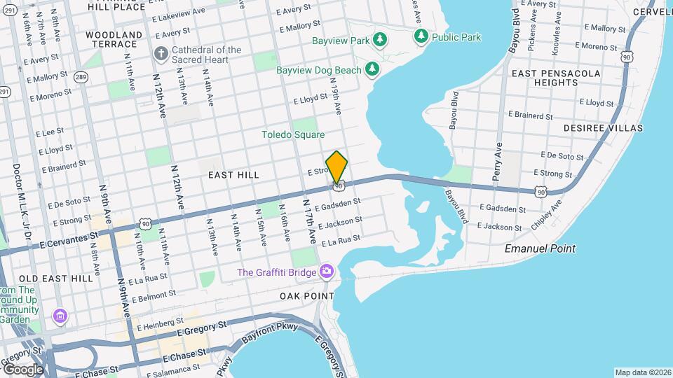 1805 E Cervantes St Map and Location Details