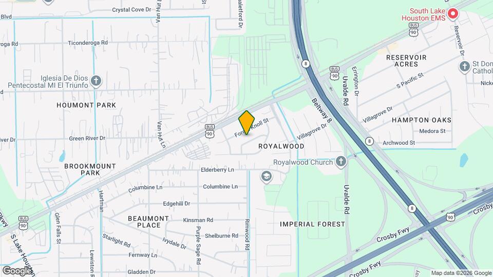 13331 Villagrove Dr Map and Location Details