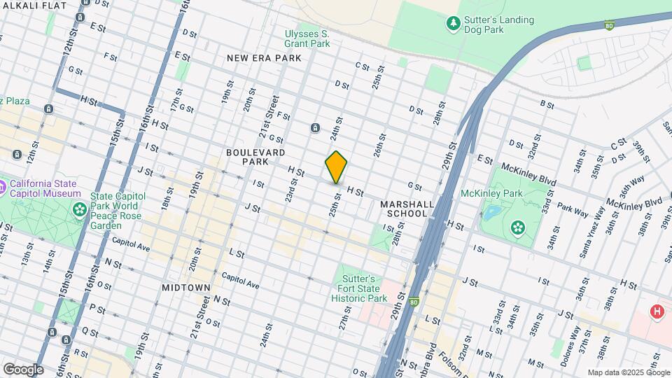 2430 H St Map and Location Details