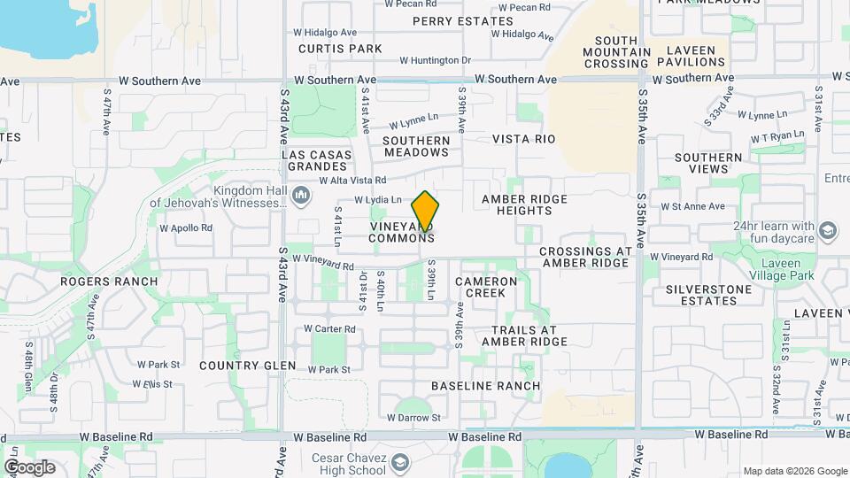 6705 S 40th Ave Map and Location Details