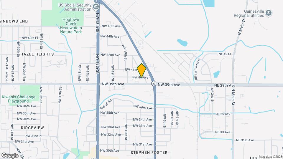 805 NW 40 Ave Map and Location Details