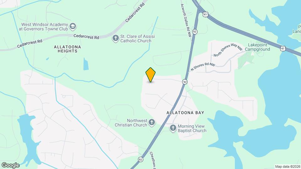 6009 Deer Springs Ln NW Mapa y Detalles de la Ubicación