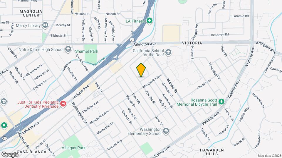 6641 Harley St Map and Location Details