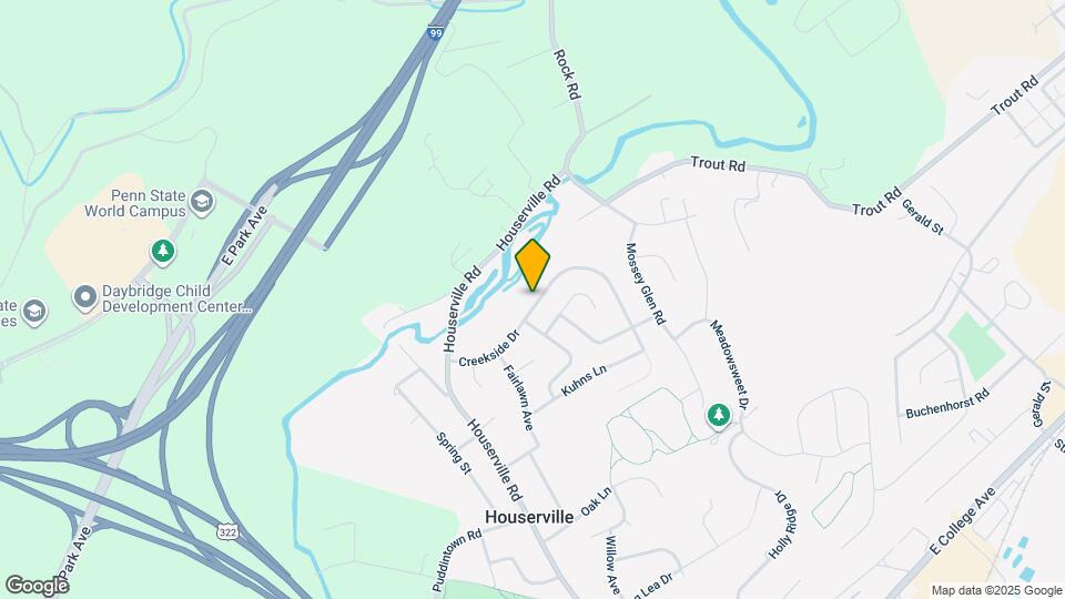 149 Creekside Dr Map and Location Details