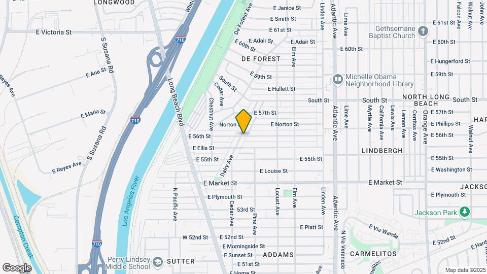5580 Dairy Ave Map and Location Details
