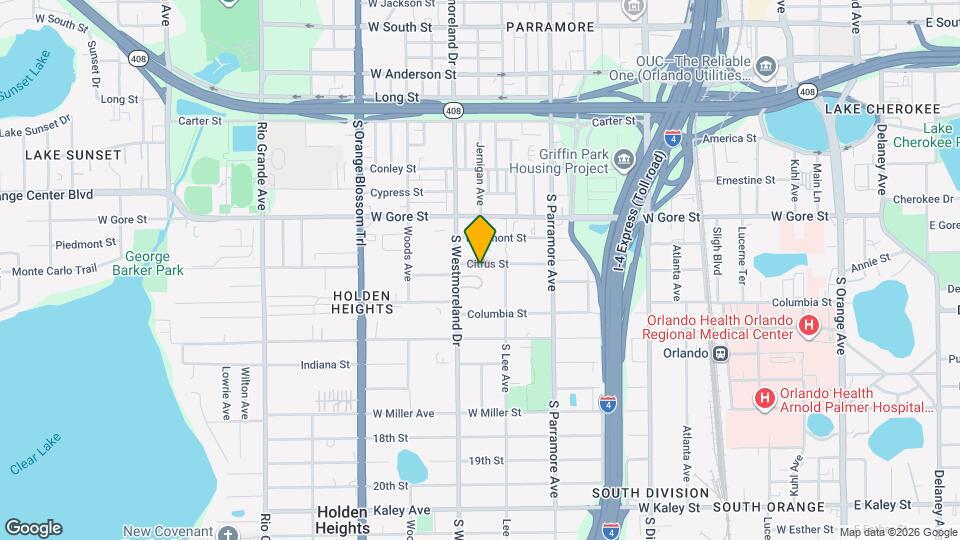 912 Citrus St Map and Location Details